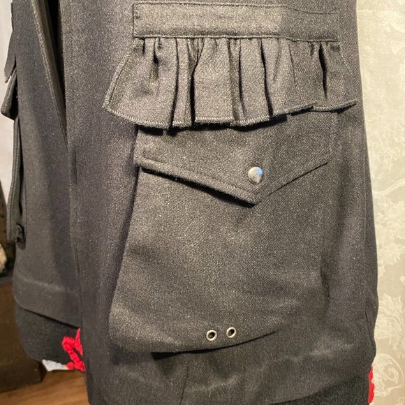 BOO RADLEY GORGEOUS LONG BLK VEST (SZ SMALL) (BNWT) - Picture 8 of 13